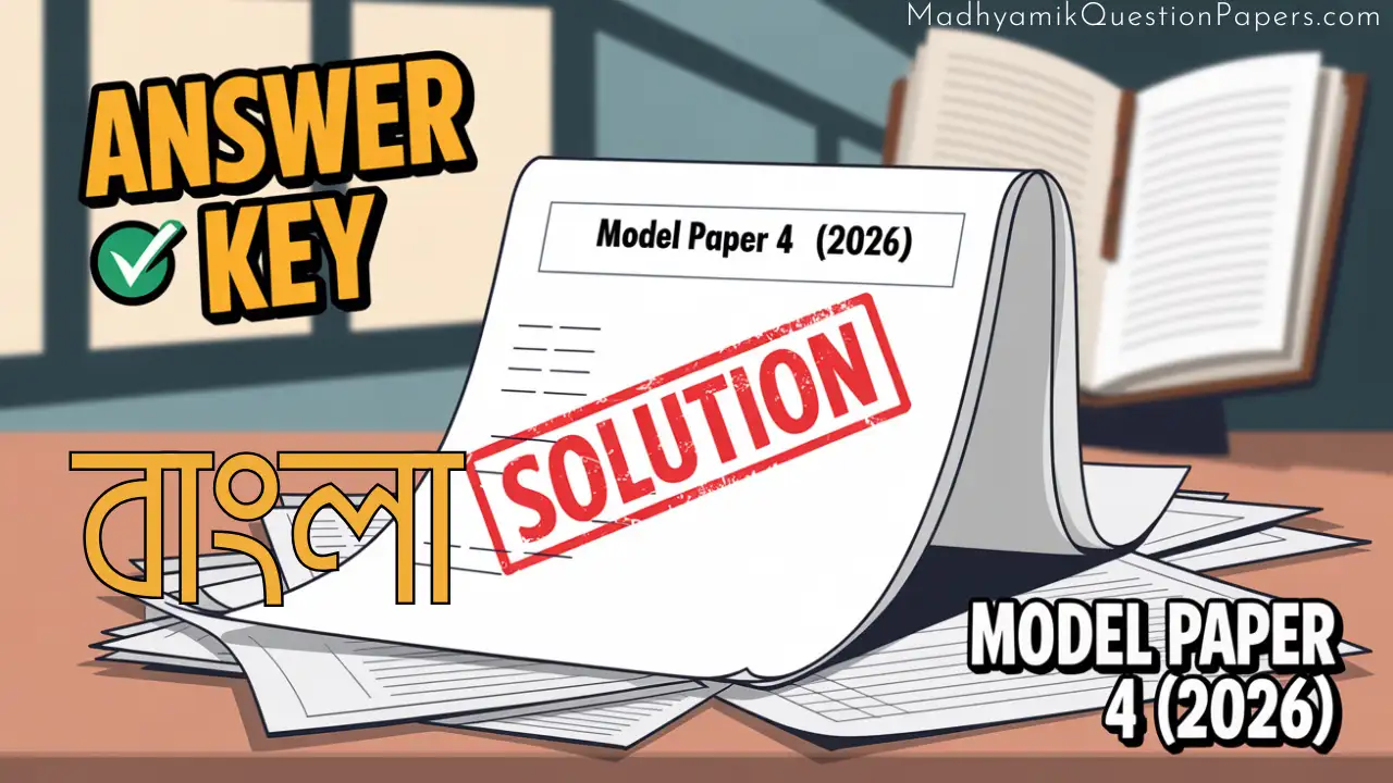 Bengali Model Question Paper 4 2026 Answer Thumbnail