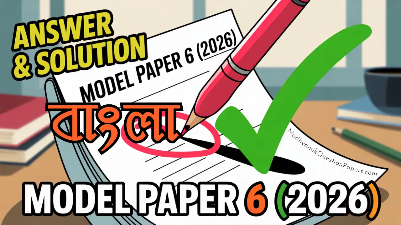Bengali Model Question Paper 6 2026 Answer Thumbnail