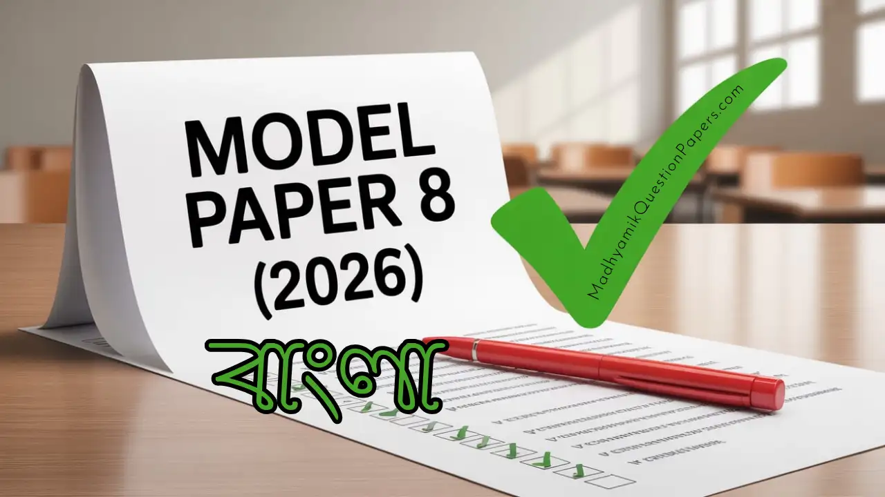 Bengali Model Question Paper 8 2026 Answer Thumbnail