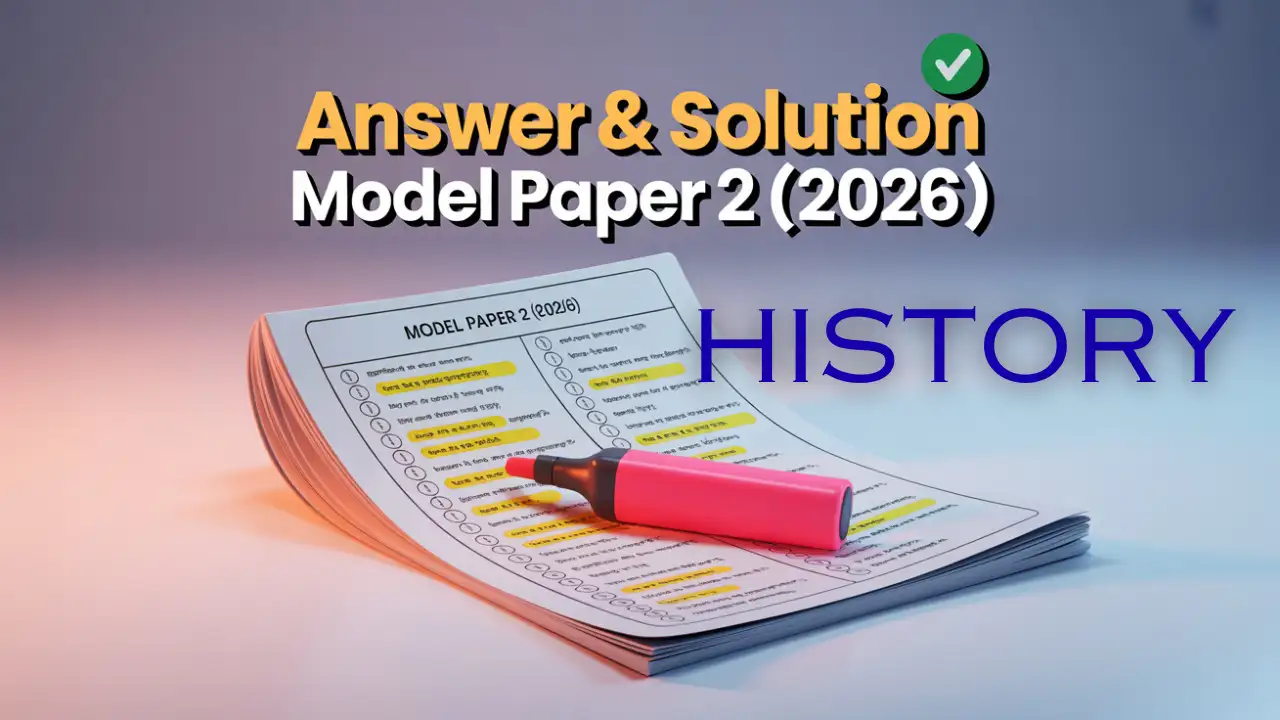 History Model Question Paper 2 2026 Answer Thumbnail