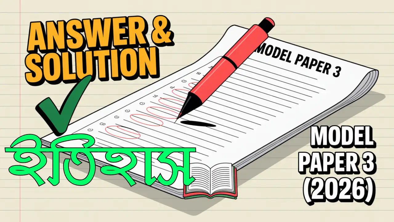 History Model Question Paper 3 2026 Answer Thumbnail